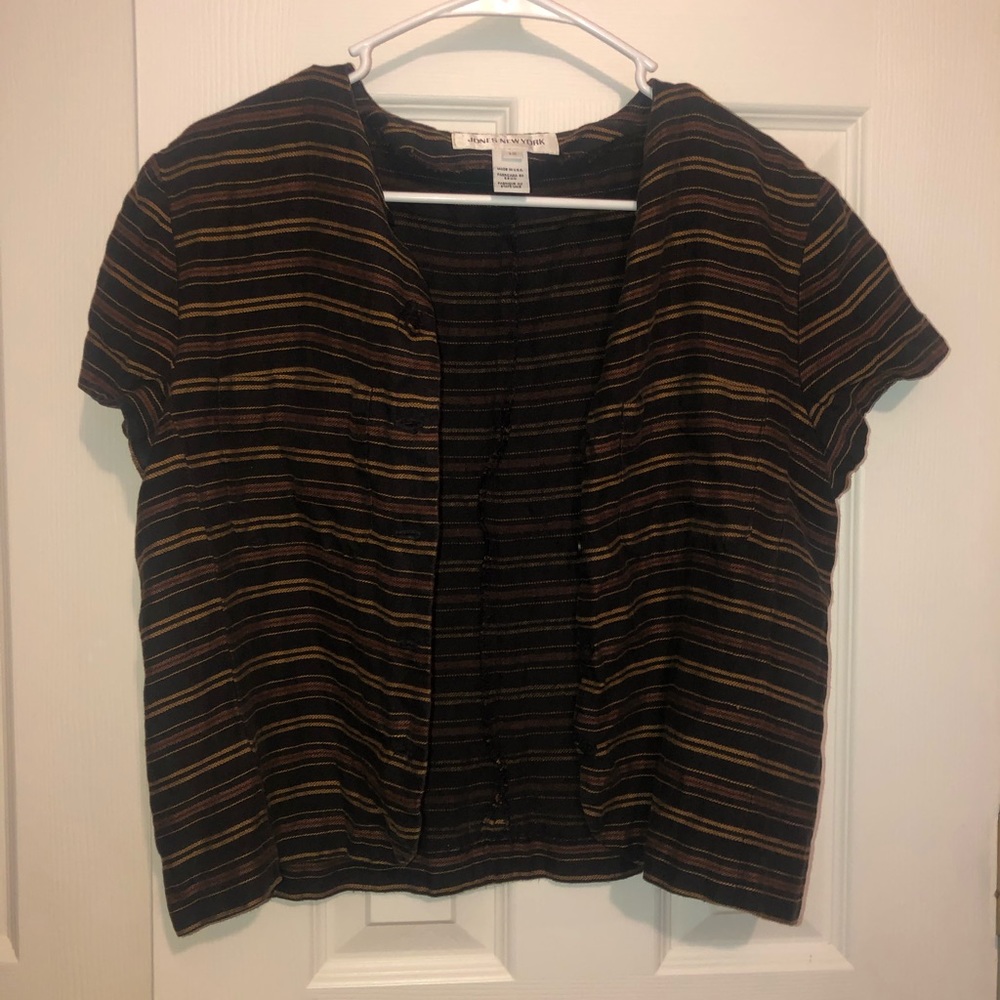 Jones New York Vintage Crop Top